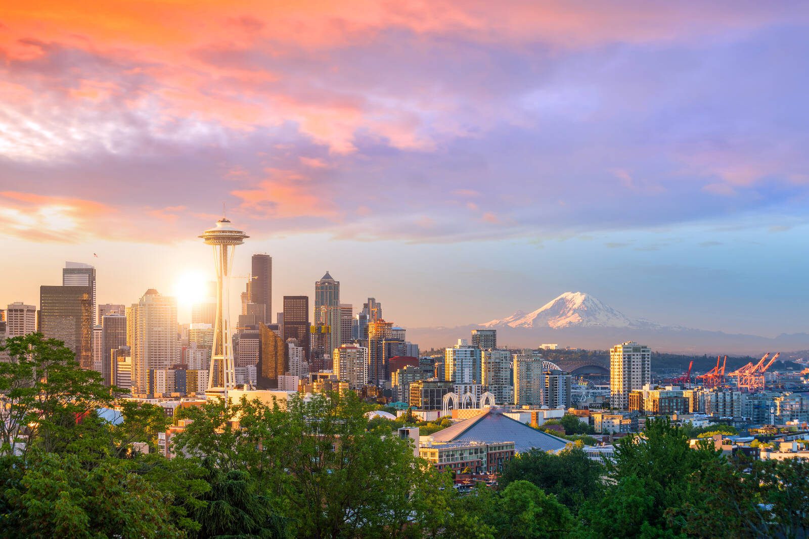 You’re never far from the mountains or water when you visit Seattle, Wash.